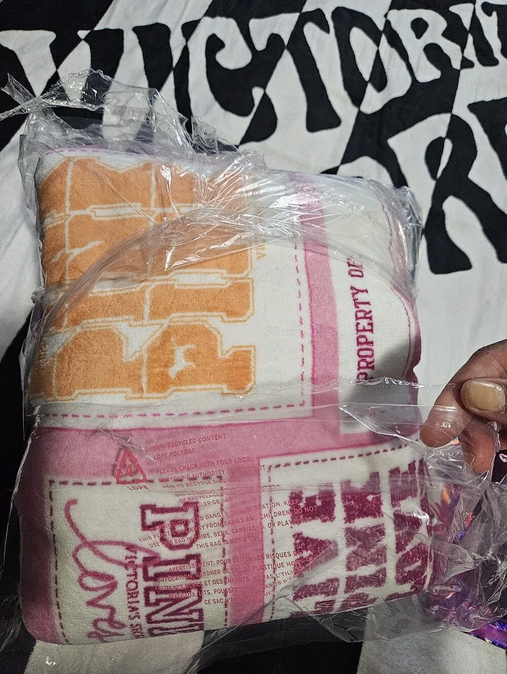 PINK Victorias Secret new blanket